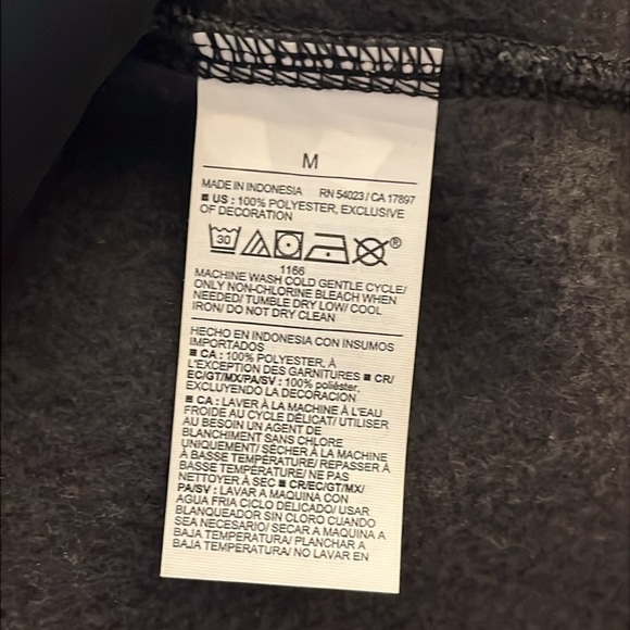 Old Navy | New gray lightweight sweater jacket Women’s size M charcoal gray - Picture 8 of 9